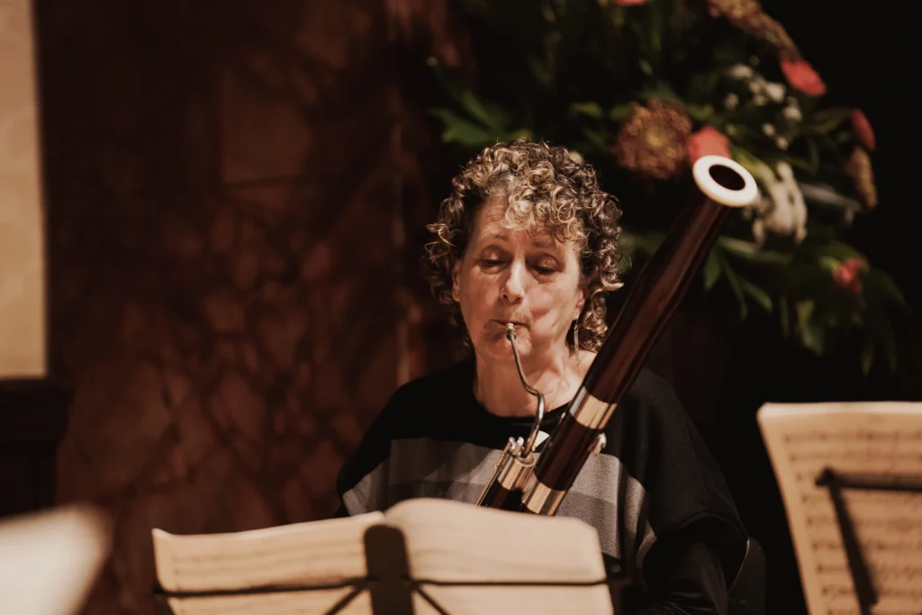Ursula Leveaux on bassoon
