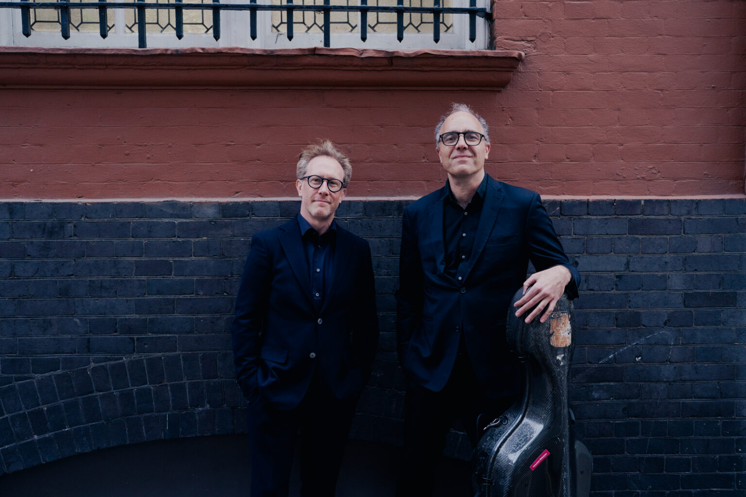 Artistic Director of The Nash Ensemble Simon Crawford-Philips and Adrian Brendel
