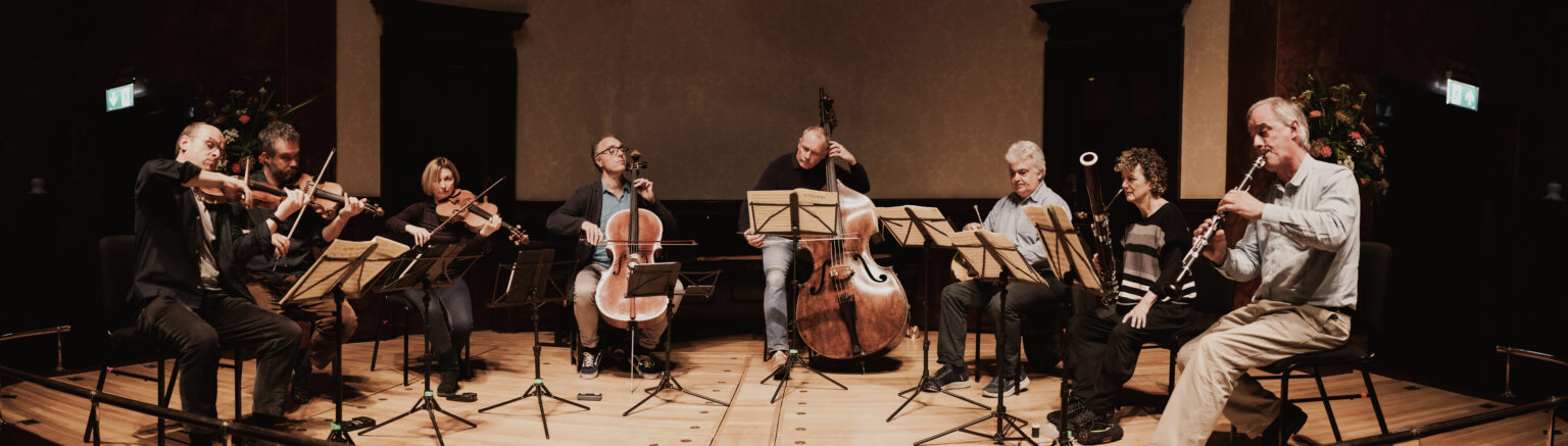 The Nash Ensemble performing together in Wigmore Hall